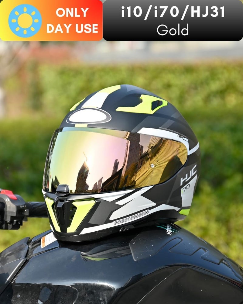 Logto Replacement Motorcycle Helmet Shield for I10 I70 HJ-31 Helmet Visor Shield Anti-Scratch Wearproof Windproof Universal Helmet Accessories - Image 3